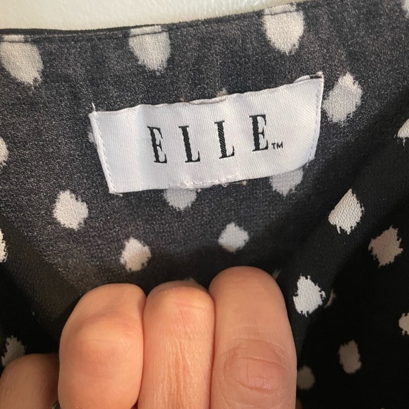 Elle black and white polka dot dress - Picture 2 of 3